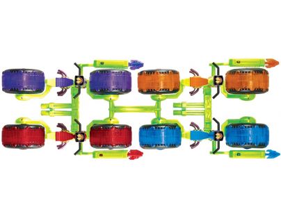 Teenage Mutant Ninja Turtles motorka s figúrkou Michelangelo