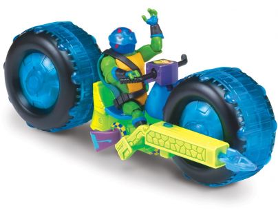 Teenage Mutant Ninja Turtles motorka s figúrkou Leonardo