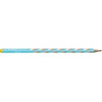 Tenka ergonomická grafitová ceruzka pre ľavákov STABILO EASYgraph S modrá 2 ks HB 2