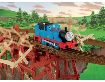 Fisher Price TRACKMASTER R9485 - Mašinka Tomáš - Třesoucí se most