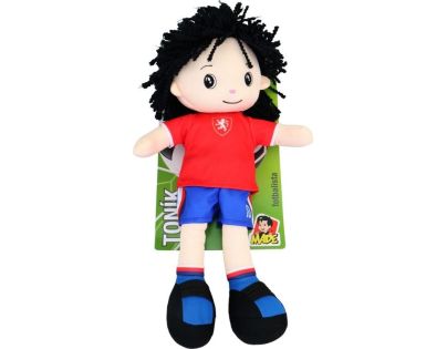 Made Textilná bábika Toník futbalista 40 cm český hlas - Poškodený obal