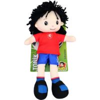 Made Textilná bábika Toník futbalista 40 cm český hlas - Poškodený obal