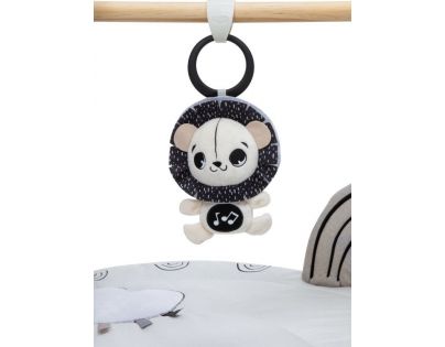 Tiny Love Hracia deka s drevenou hrazdou Black & White