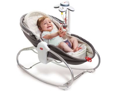 Tiny Love Lehátko 3v1 Cozy Rocker Napper šedé