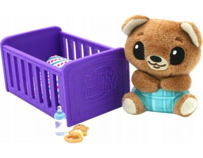 Tiny Tukkins Baby Crib plyšový maznáčik s postieľkou