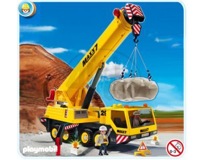 Playmobil 4036 - Těžkotonážní autojeřáb