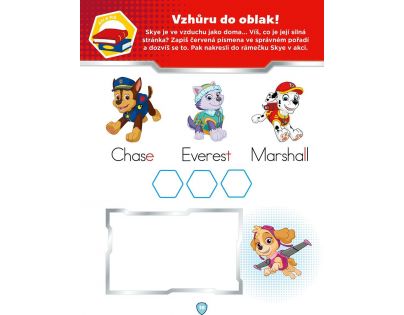 Egmont Labková patrola Knížka plná zábavy CZ verzia