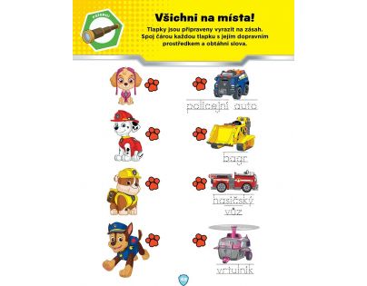 Egmont Labková patrola Knížka plná zábavy CZ verzia