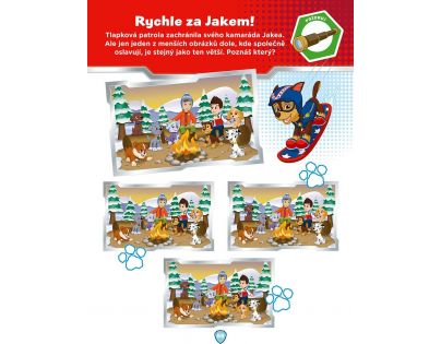 Egmont Labková patrola Knížka plná zábavy CZ verzia