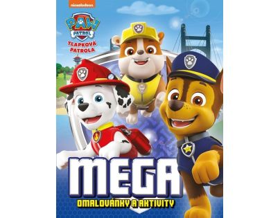 Egmont Paw Patrol Mega omalovánky a aktivity CZ verzia