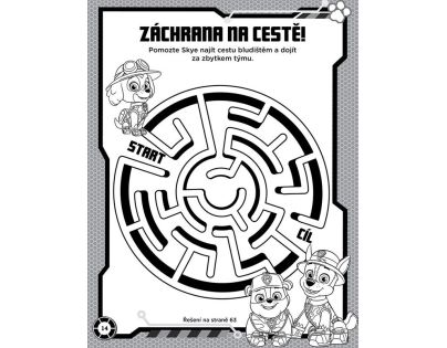Egmont Paw Patrol Mega omalovánky a aktivity CZ verzia