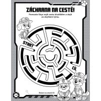 Egmont Paw Patrol Mega omalovánky a aktivity CZ verzia 2