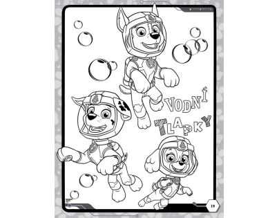 Egmont Paw Patrol Mega omalovánky a aktivity CZ verzia