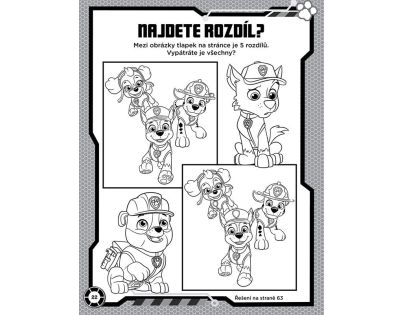 Egmont Paw Patrol Mega omalovánky a aktivity CZ verzia