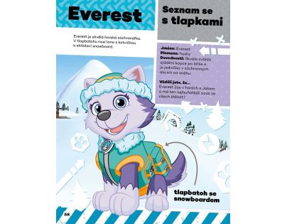 Egmont Labková patrola Nová knížka na celý rok CZ verzia