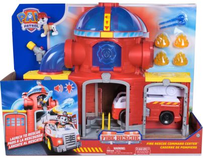 Tlapková patrola fire rescue hasičská stanica