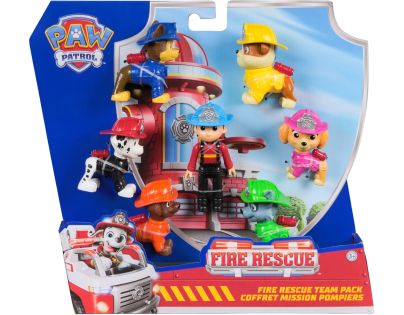 Tlapková patrola fire rescue mutibalenie figúrok