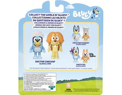 TM Toys Bluey figurky Lekárska prehliadka 2 ks