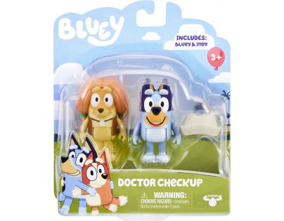 TM Toys Bluey figurky Lekárska prehliadka 2 ks