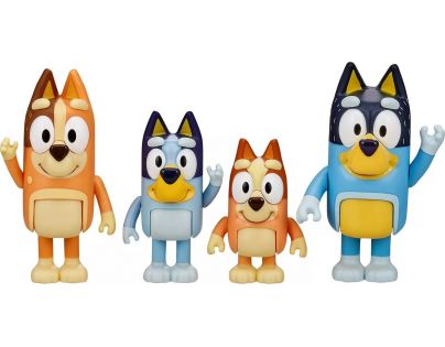 TM Toys Bluey 4 figúrky rodina