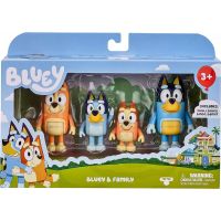 TM Toys Bluey 4 figúrky rodina 2