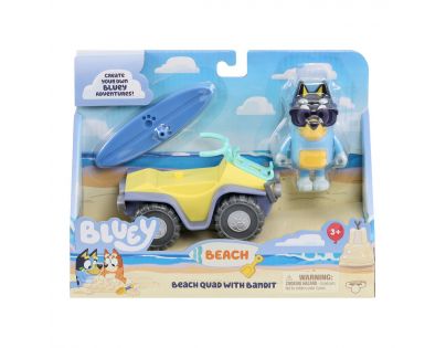 TM Toys Bluey sada Plážové vozítko
