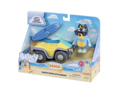 TM Toys Bluey sada Plážové vozítko