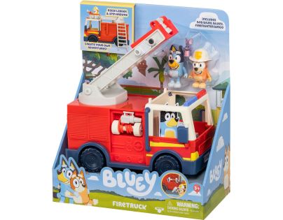 TM Toys Hasičské auto Bluey + 2 figúrky