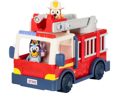 TM Toys Hasičské auto Bluey + 2 figúrky