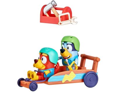 TM Toys Herná sada Bluey na cestách autíčko + figúrky