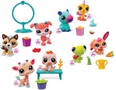 TM Toys Littlest Pet Shop 2 figúrky 92, 93