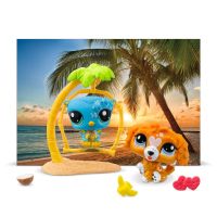 TM Toys Littlest Pet Shop balenie 2 figúrok Petfluenceri 44, 45 3