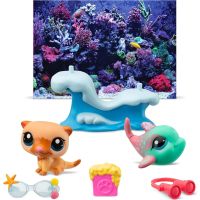 TM Toys Littlest Pet Shop balenie 2 figúrok Petfluenceri 46, 47 2