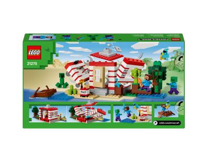 LEGO® Minecraft® 21275 TNT dom v džungli