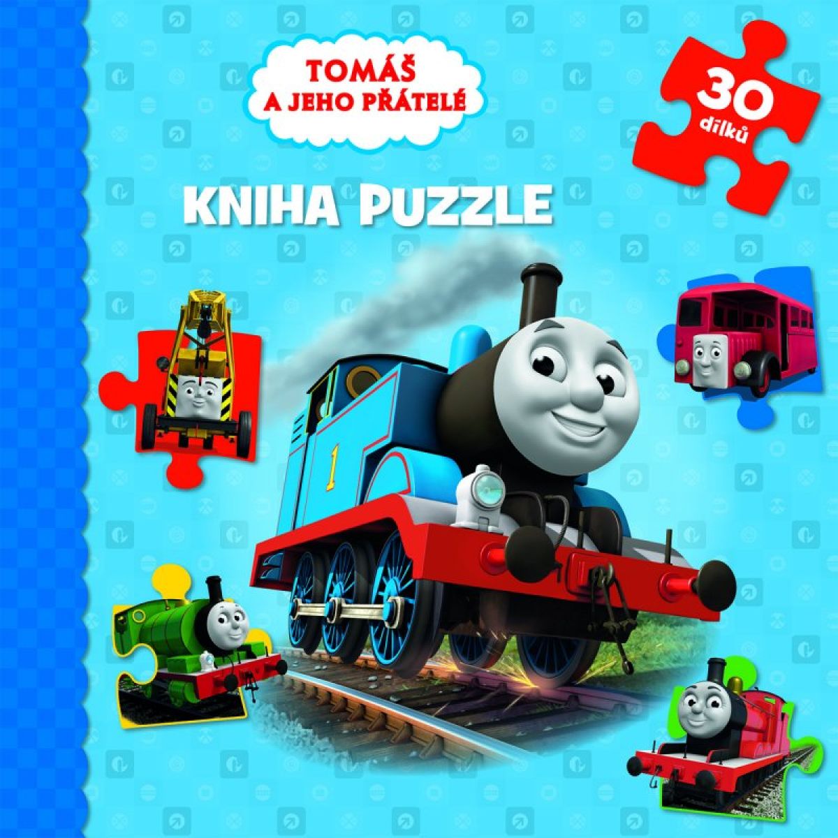 Tomáš a jeho přátelé Kniha puzzle 30 dílků