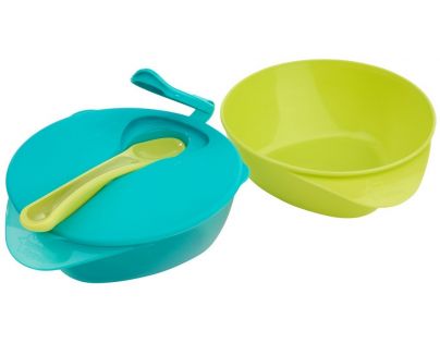 Tomme Tippee Explora Misky pre ľahké naberanie 2ks - Zeleno-tyrkysová