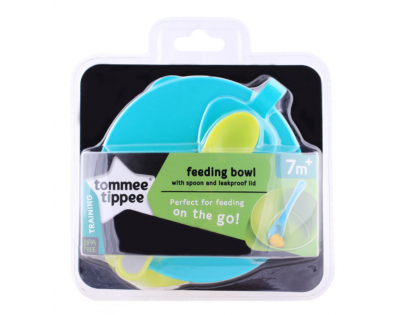 Tomme Tippee Explora Misky pre ľahké naberanie 2ks - Zeleno-tyrkysová