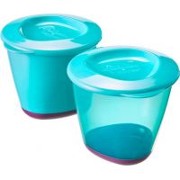 Tomme Tippee Explora Nádobky na jídlo s měkkým dnem 2ks Tyrkysové Tomme Tippee Explora Nádobky na jídlo s měkkým dnem 2ks Tyrkysové