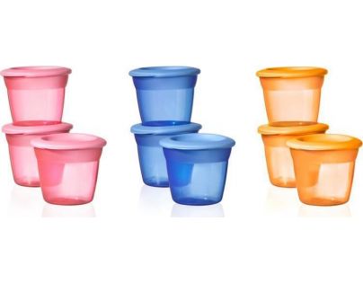 Tomme Tippee Tégliky s viečkom na jedlo 3 ks Basic