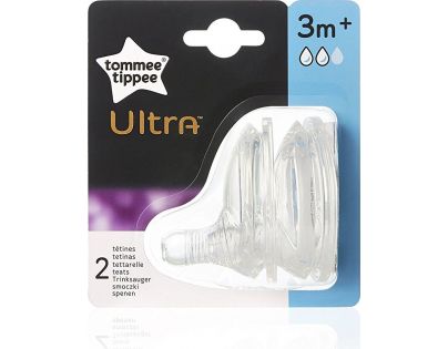 Tommee Tippee Náhradné cumlík C2N stredný prietok 3+, 2ks