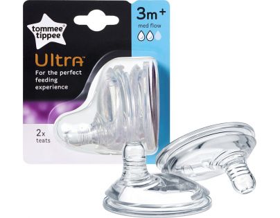 Tommee Tippee Náhradné cumlík C2N stredný prietok 3+, 2ks