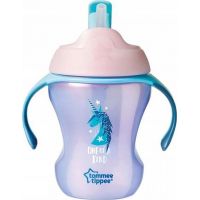 Tomme Tippee Netekoucí hrnek s brčkem Explora Easy Drink 230ml 6m+ fialový jednorožec Tomme Tippee Netekoucí hrnek s brčkem Explora Easy Drink 230ml 6m+ fialový jednorožec