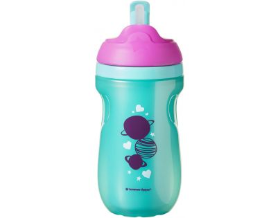Tomme Tippee Netečúci termohrnček so slamkou Explora 260 ml 12 m+