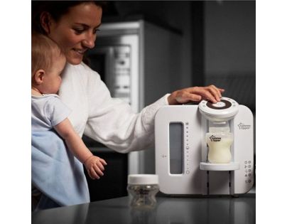 Tomme Tippee Prístroj na prípravu dojčenského mlieka Perfect Prep White - Poškodený obal