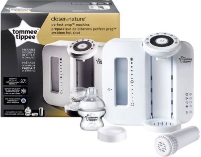 Tomme Tippee Prístroj na prípravu dojčenského mlieka Perfect Prep White - Poškodený obal