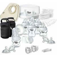 Tomme Tippee Sada dojčenských fľaštičiek C2N so sterilizátorom a odsávačkou