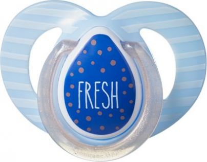 Tomme Tippee Cumlík C2N silikon Moda 6-18m modrý