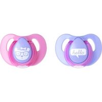 Tomme Tippee Šidítko Cherry latex 2 ks 6-18m Basic růžovo-fialové Tomme Tippee Šidítko Cherry latex 2 ks 6-18m Basic růžovo-fialové