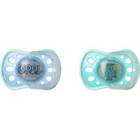 Tomme Tippee Šidítko s měkkým okrajem latex 2ks 6-18m Basic modré Tomme Tippee Šidítko s měkkým okrajem latex 2ks 6-18m Basic modré