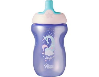 Tomme Tippee Športová fľaša Explora 12m + 300ml fialová jednorožec